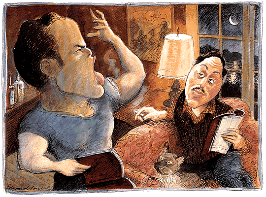 Marlon Brando and Tennessee Williams