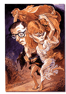 Woody Allen and Mia Farrow