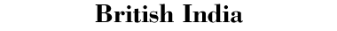 British India