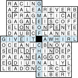 February Puzzler Solution