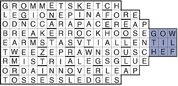 April Puzzler solution