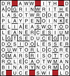 May Puzzler solution