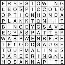 The August Puzzler solution