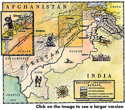 Illustrated map by Kirk Caldwell