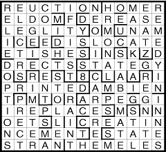 November Puzzler Solution