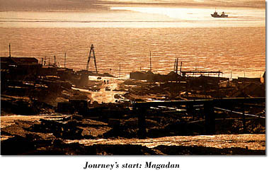 Journey's start: Magadan