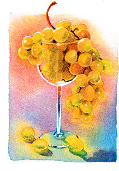 Muscat grapes