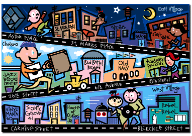 NYC record-shopping scene