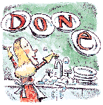 Are the dishes Done or Finished?