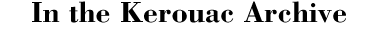 In the Kerouac Archive