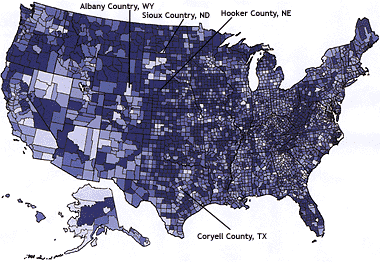 America's regions by age