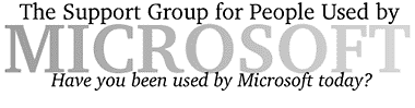 The Support Group For People Used By Microsoft
