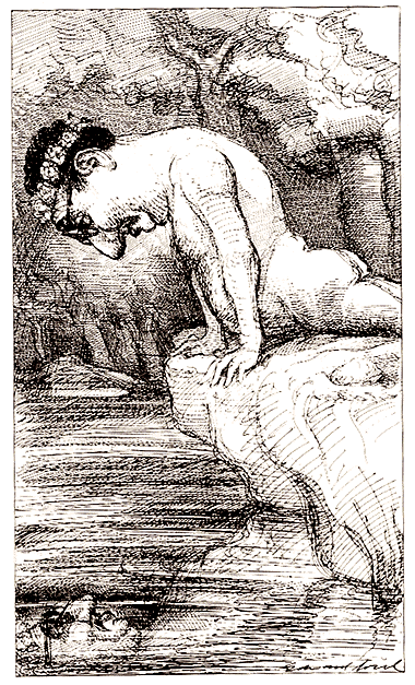 Henry Kissinger as Narcissus