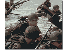 Tom Hanks in Saving Private Ryan