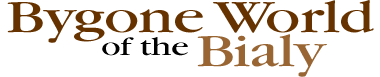 Bygone World of the Bialy