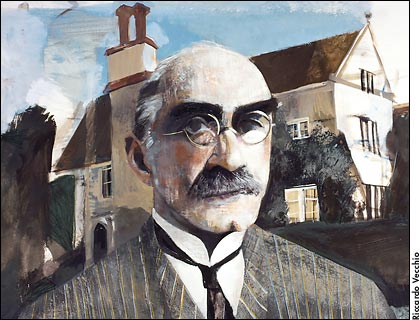 Rudyard Kipling, by Riccardo Vecchio