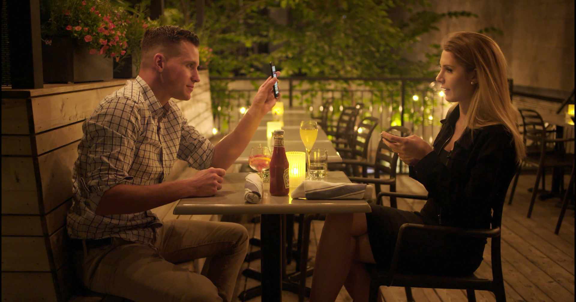 Lauren Southern on a date with her then-boyfriend, George Hutcheson